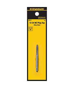 Isomax 82517 Tungsten Steel Plug Tap – 12‑24 NC Thread