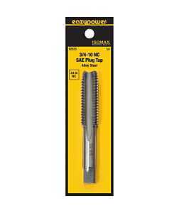 Isomax 82535 Plug‑Chamfer Straight Flute Tap – 3/4‑10 UNC Thread