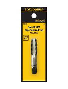 Taper Tap, National Pipe Thread, 1/4-In. x 18