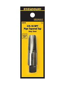 Taper Tap, National Pipe Thread, 3/8-In. x 18