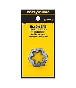 Isomax 82629 Hexagonal Threading Die – 1/2‑14 NPT Cutting Tool
