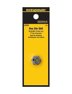 Isomax 82636 #10‑24 NC Fractional Hex Die – Precision Thread Cutting Tool