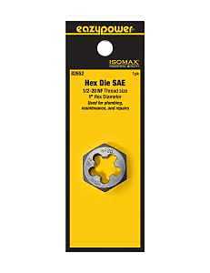 Isomax 82652 Fractional Die 1/2-20 NF Thread – Precision Hex Die
