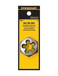 Isomax 82657 Hex Threading Die – 5/8‑11 UNC SAE