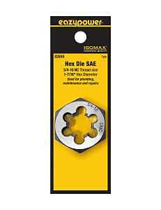 Isomax 82659 Hex Threading Die – 3/4‑10 NC Thread