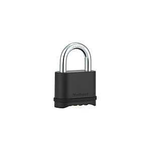 Kwikset 90260-202 Heavy‑Duty Keyless Padlock with Hardened Steel Shackle & Zinc Body