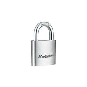 Kwikset Hardened Steel Padlock – Weather‑Resistant, Keyed‑Different, 5‑Pin Aluminum Body