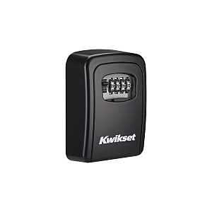Kwikset 3.5‑Inch Weather‑Resistant Combination Wall Lock Box – Keyless Access