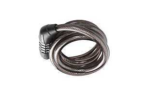 Kwikset 90260‑902 5‑Foot Steel Cable Bicycle Lock – Key‑Free Combination Security