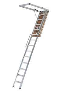 Aluminum Step Ladder – 350 lb Capacity, 25.5" × 63" – ATIC AL Model