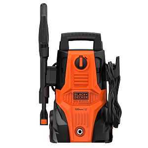 Black+Decker BEPWB1740-B3 Pressure Washer, 230-240 V, 1740 psi Operating, 5.3 Lpm, 6 m L Hose, Black/Orange