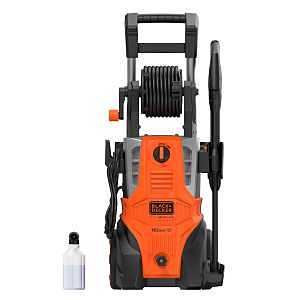 Black+Decker BEPWB2400-B3 Pressure Washer, 230-240 V, 2390 psi Operating, 6.7 Lpm, 8 m L Hose, Black/Orange
